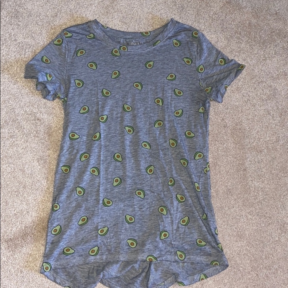 Zoe + Liv Avocado Tee